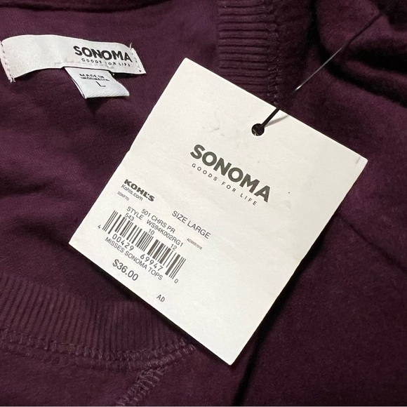 Sonoma Cheers Cheers Cheers Sweater (Sz L) - Picture 7 of 9